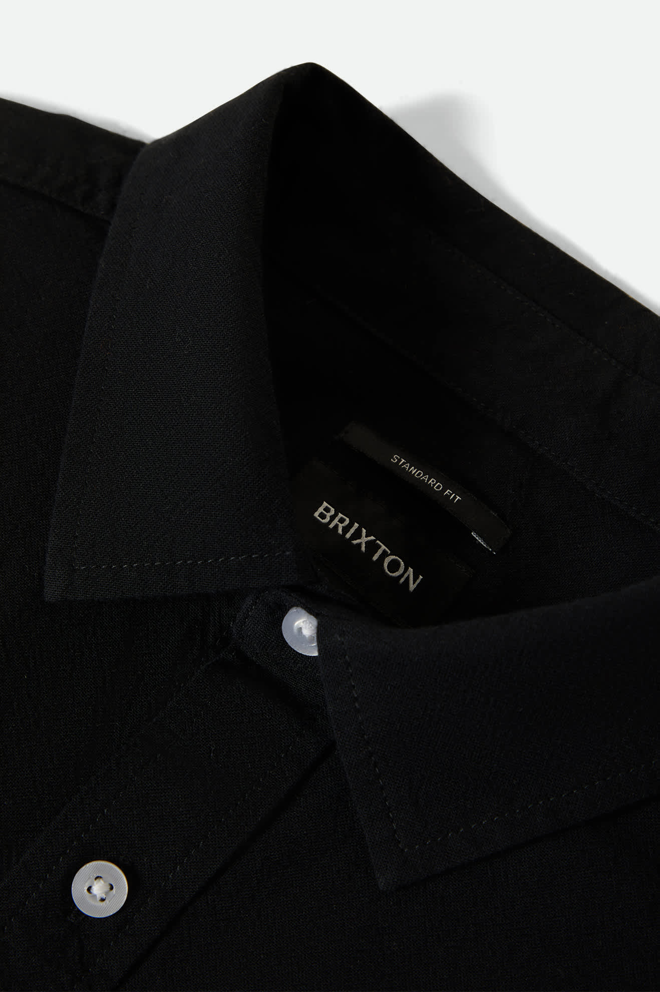 Men's Charter Long Sleeve Shirt in Black