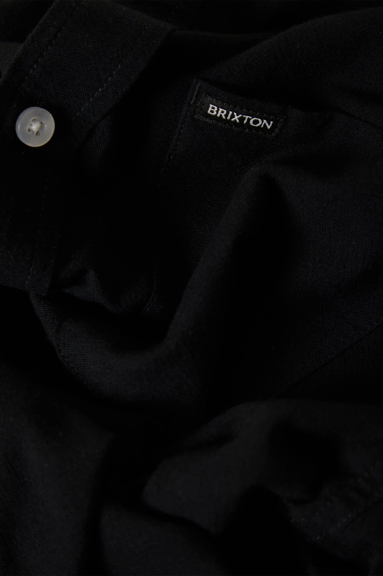 Men's Charter Long Sleeve Shirt in Black