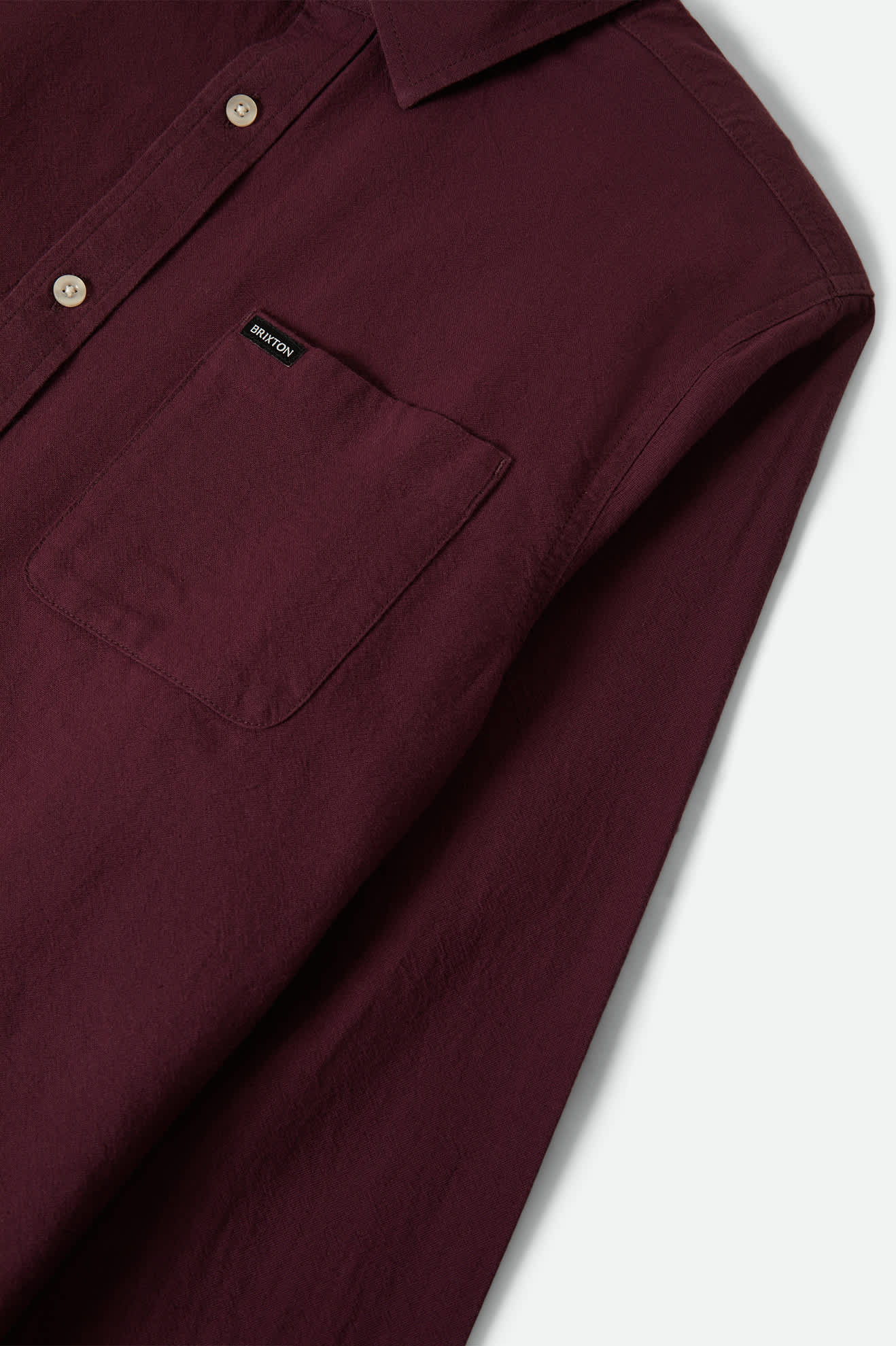 Men's Charter Long Sleeve Shirt in Port