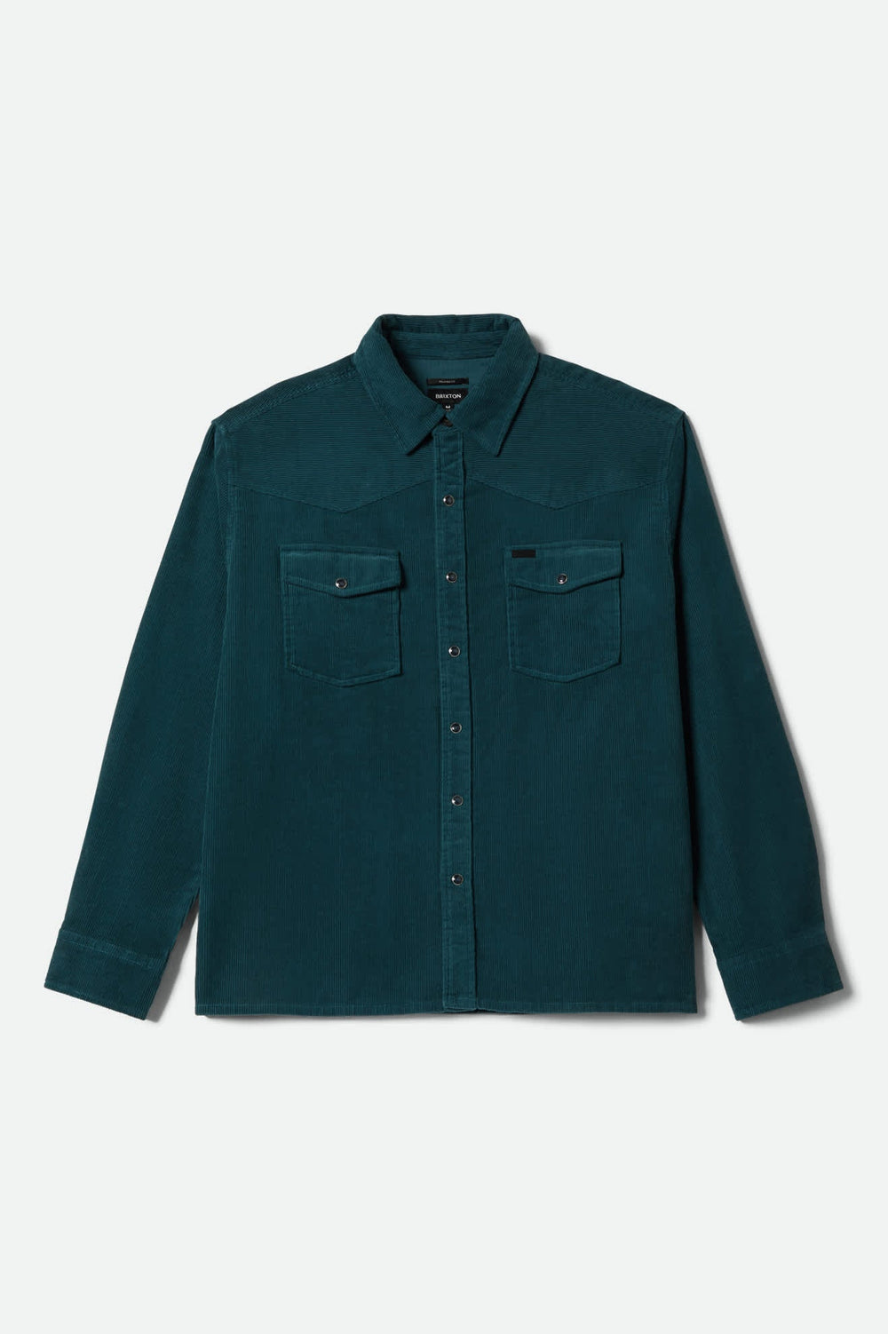 Men's New West Relaxed Overshirt in Night Sage Corduroy