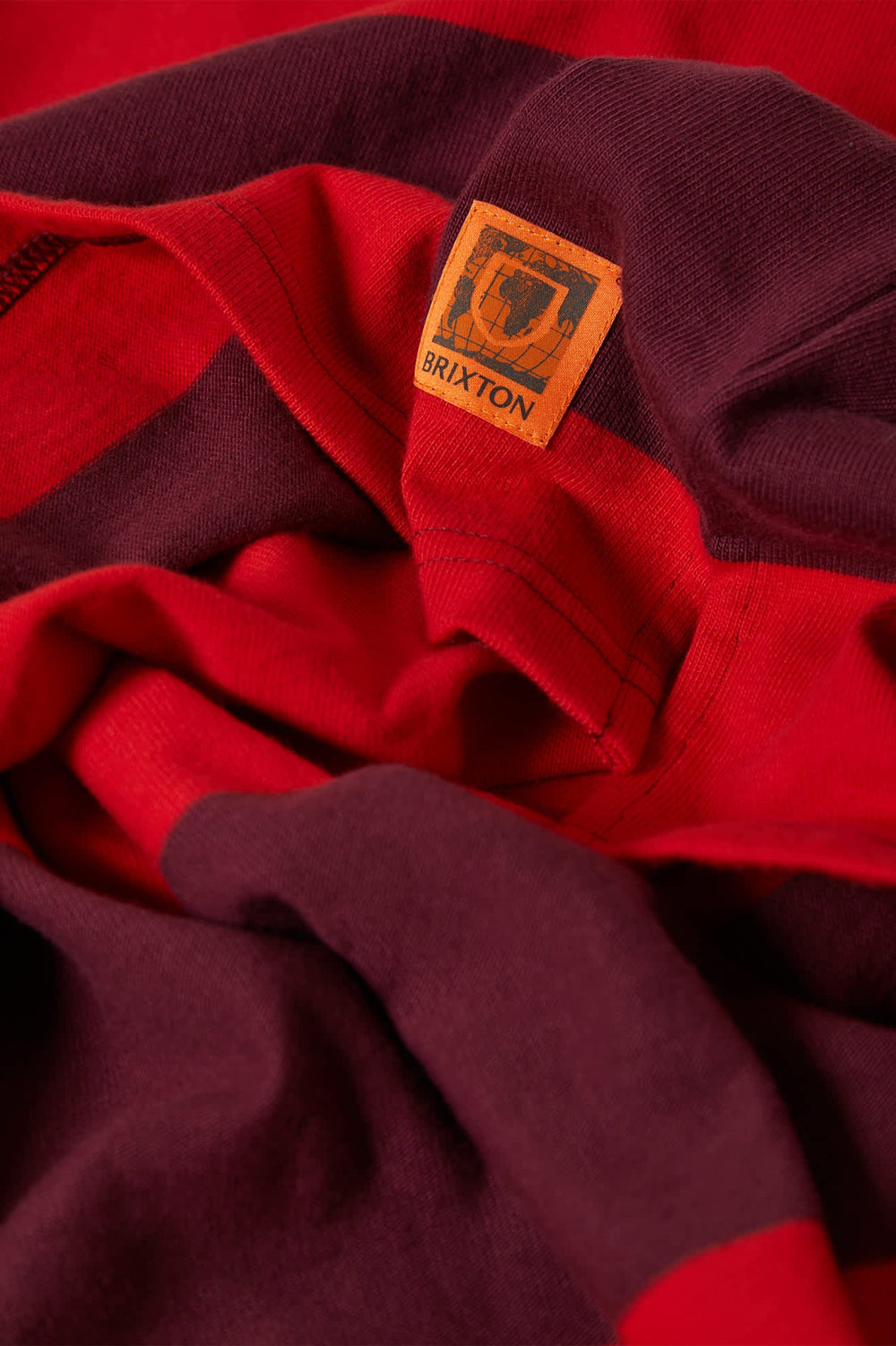 Men's Union Heavyweight Rugby Polo in Adrenaline Rush/Port