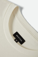 Men's Forman Short Sleeve Standard T-Shirt in Off White Worn Wash