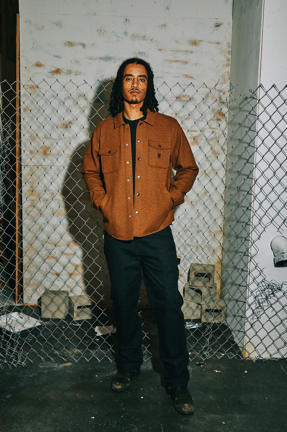 Men's Durham Brushed Menswear Jacket in Brushed Pinecone