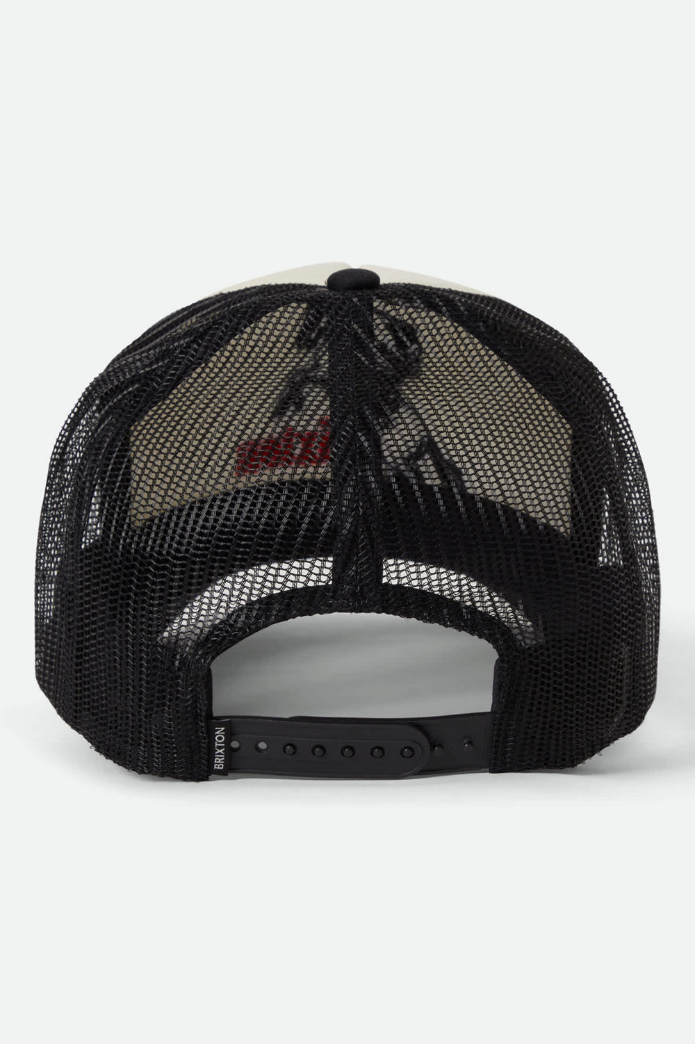 Women's Ranching Club Netplus Trucker Hat in Black/Off White