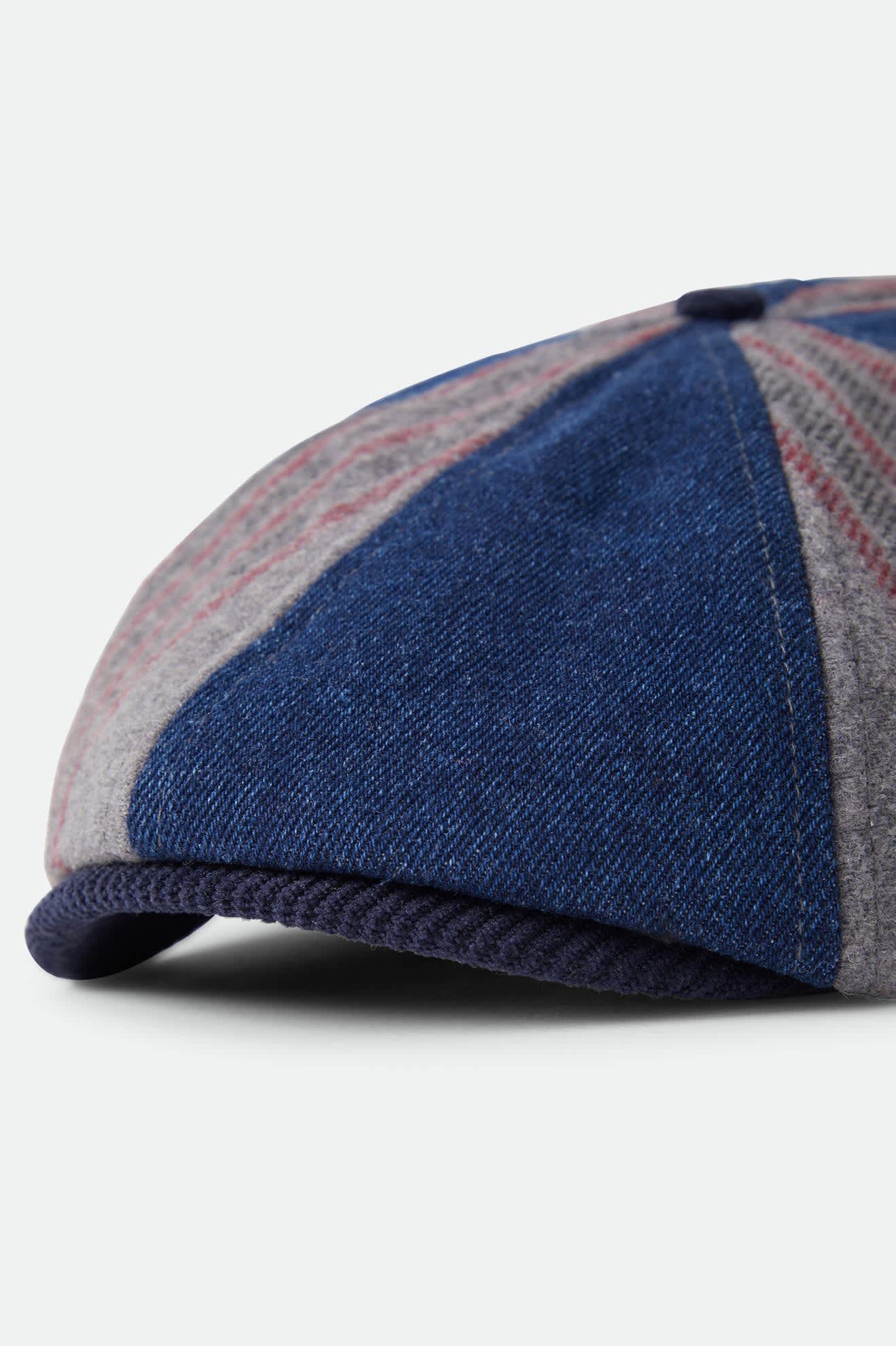 Unisex Altered Threads Brood Baggy Snap Cap in Medium Wash Denim