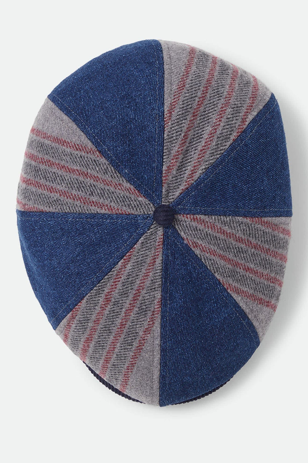 Unisex Altered Threads Brood Baggy Snap Cap in Medium Wash Denim