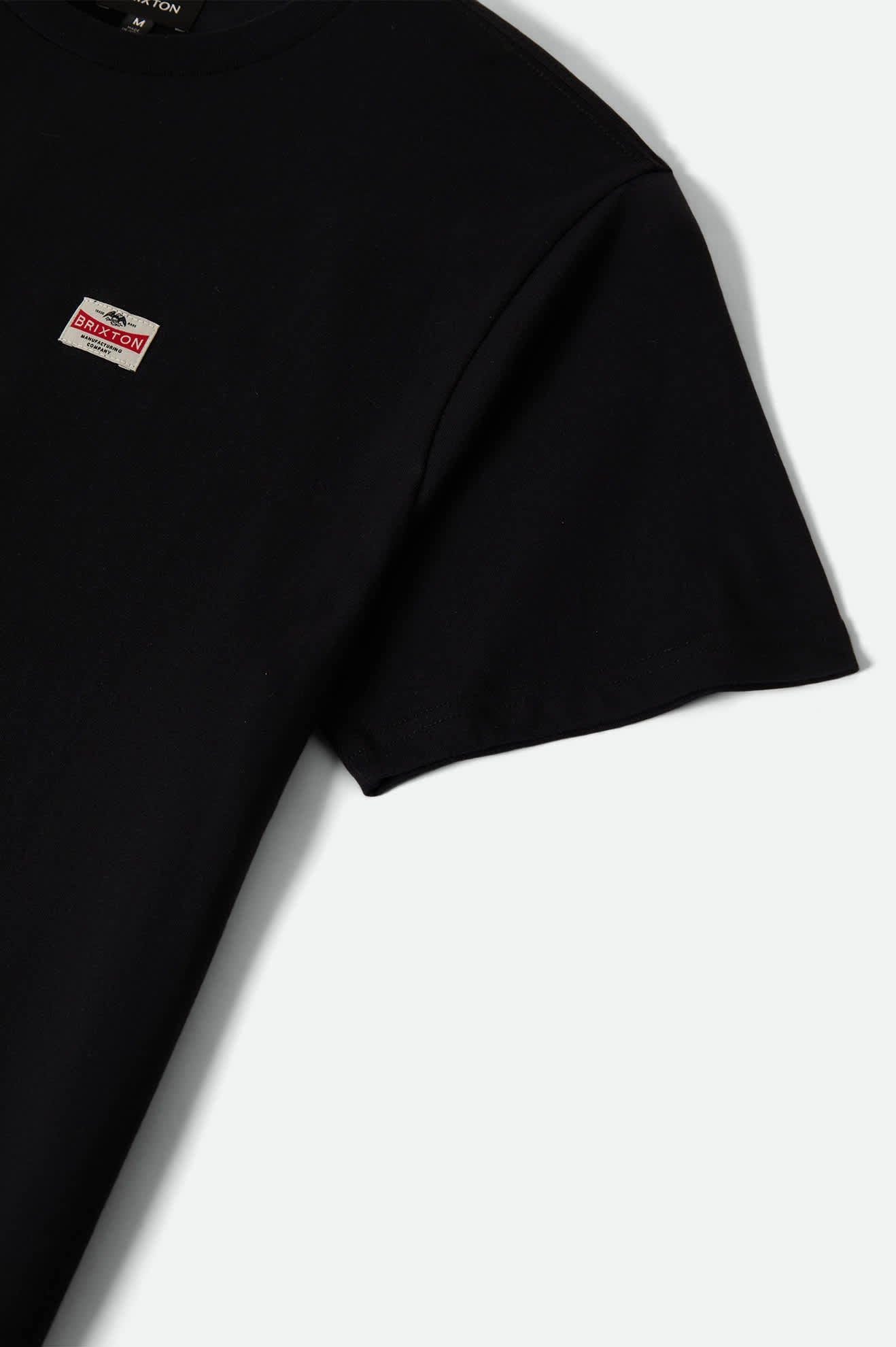 Men's Highmont Short Sleeve Standard T-Shirt in Black Worn Wash