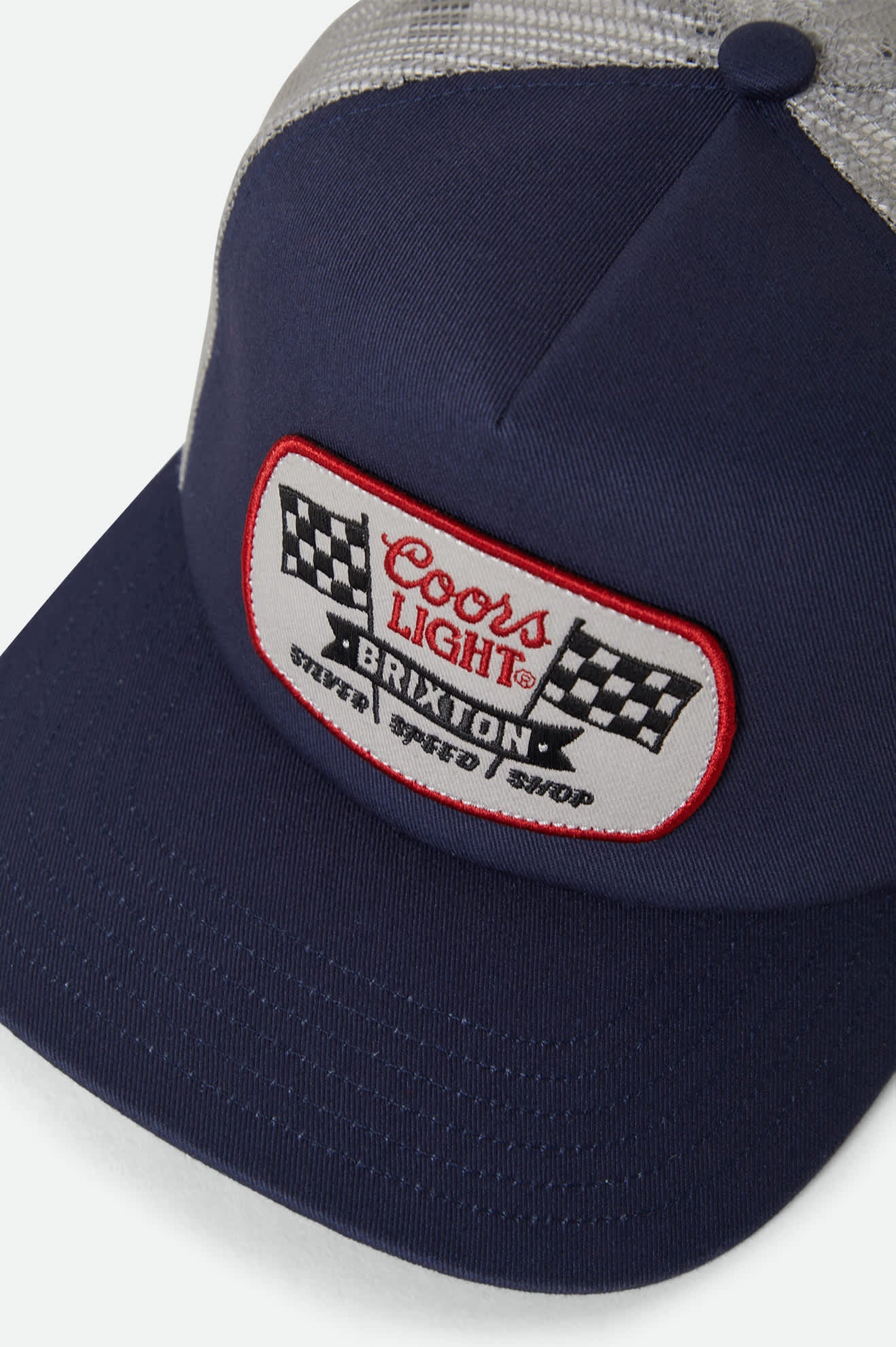 Unisex Coors Light Pit Stop Trucker Hat in Coors Navy/Silver
