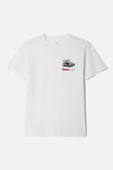 Men's Coors Light Raceway Short Sleeve Standard T-Shirt in White