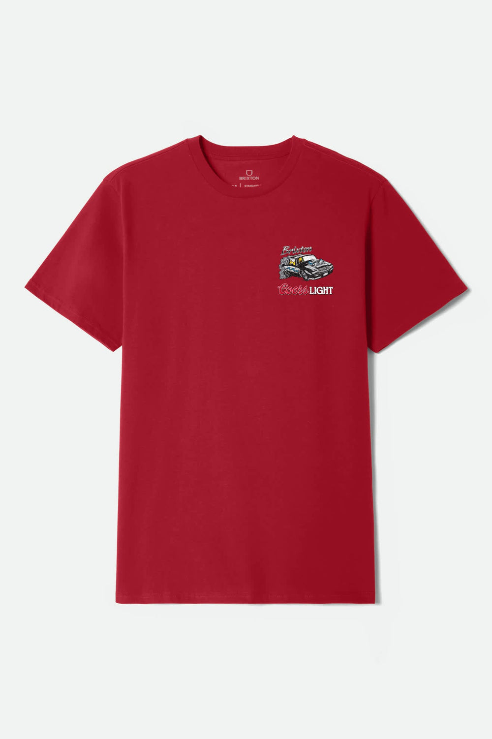 Men's Coors Light Raceway Short Sleeve Standard T-Shirt in Coors Red