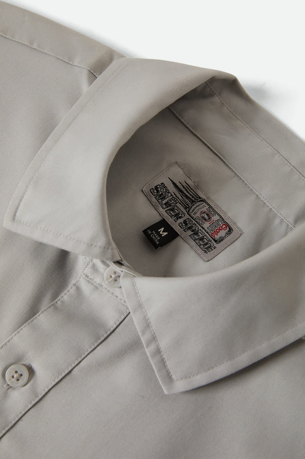 Men's Coors Light Shake Down Short Sleeve Shirt in Silver/Black