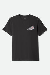 Men's Coors Light Silver Speed Short Sleeve Standard T-Shirt in Black
