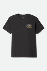Men's Coors Light Pit Stop Short Sleeve Standard T-Shirt in Black