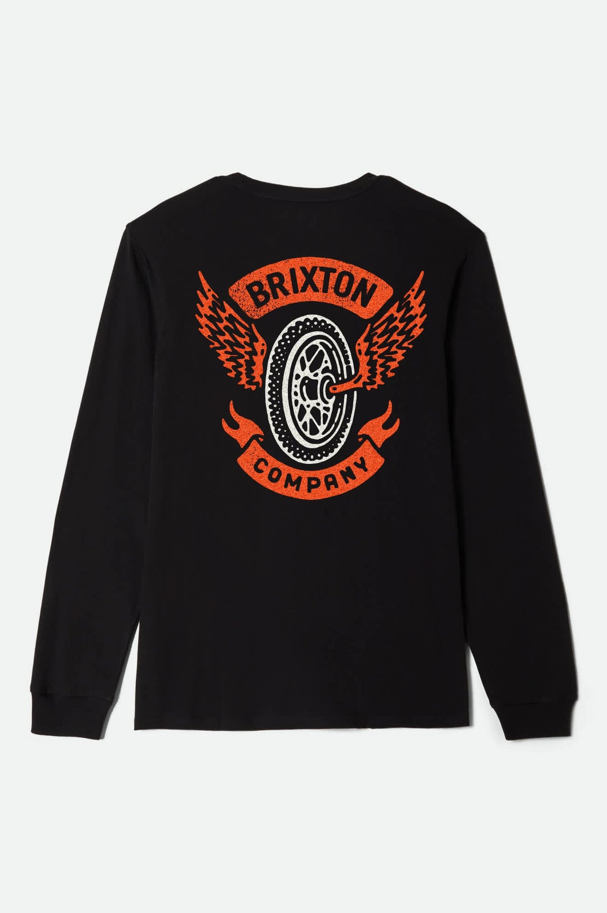 Men's Payson Standard Long Sleeve T-Shirt in Black