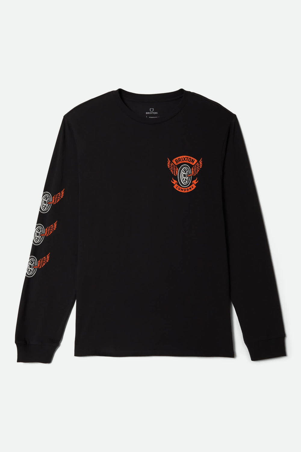 Men's Payson Standard Long Sleeve T-Shirt in Black