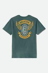 Men's Payson Short Sleeve Tailored T-Shirt in Night Sage