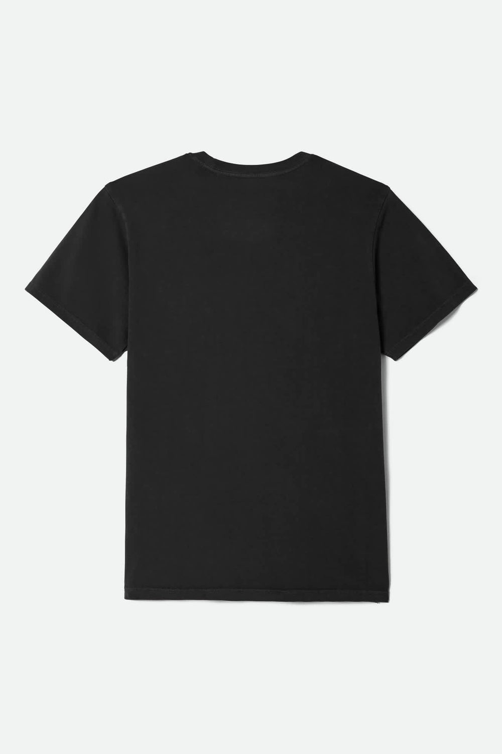 Men's Briscoe Short Sleeve Standard T-Shirt in Black Worn Wash