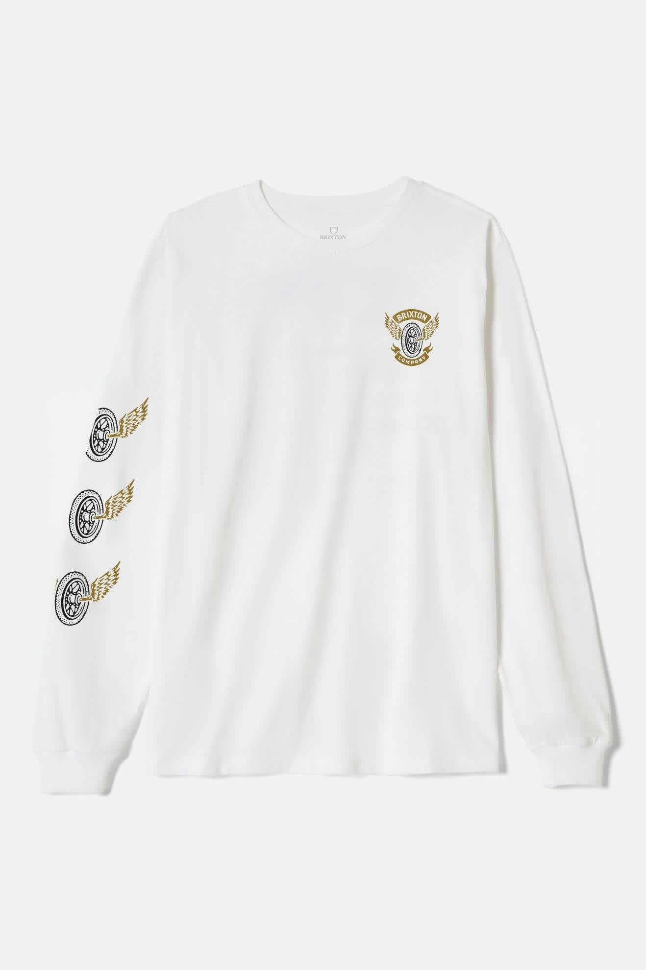 Men's Payson Standard Long Sleeve T-Shirt in White