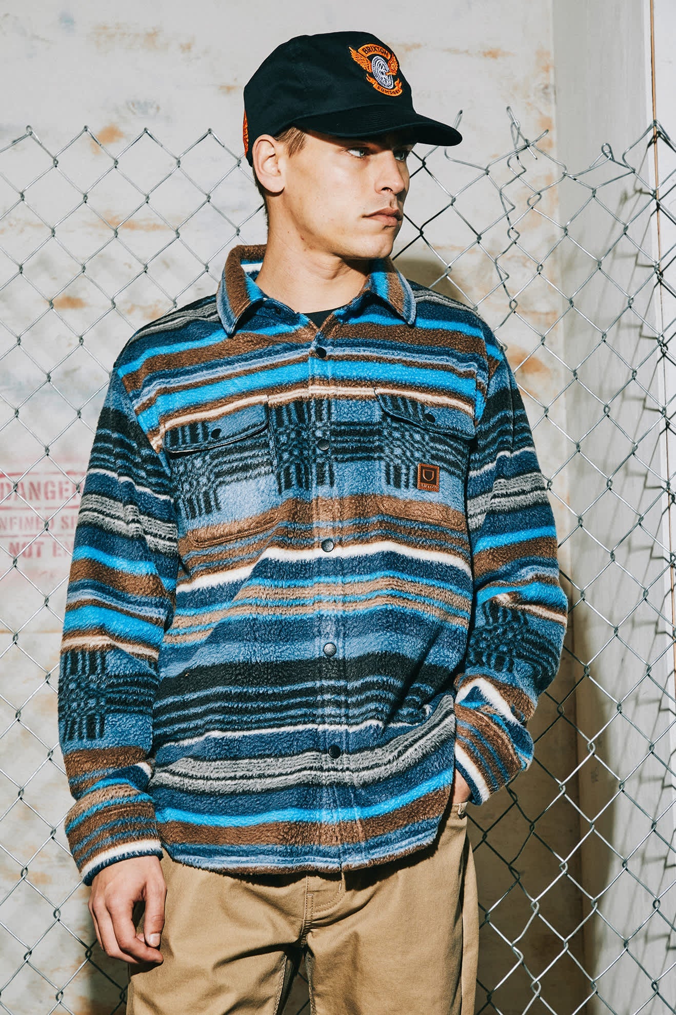 Unisex Payson Snapback in Black