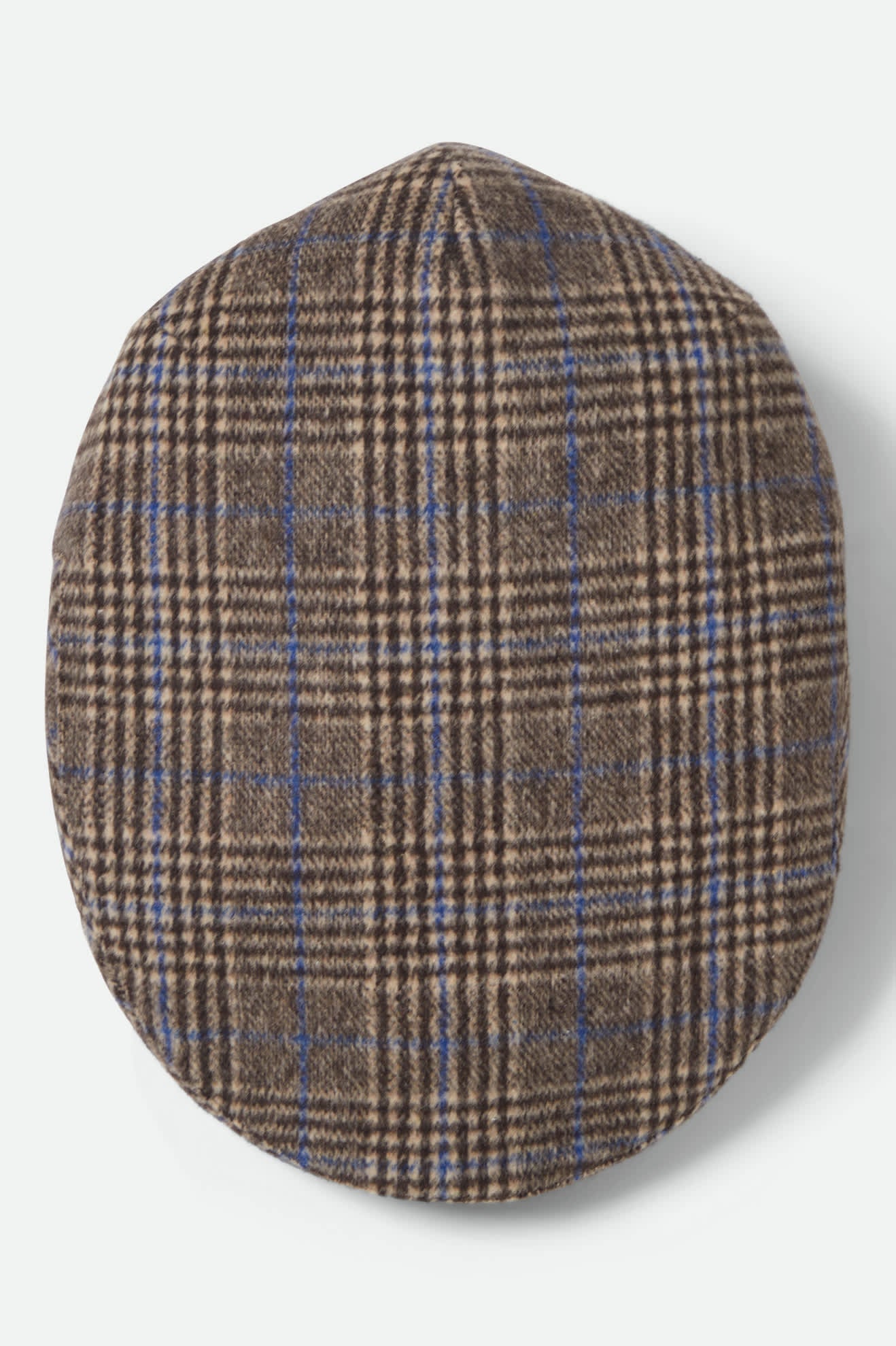 Unisex Barrel Snap Cap in Tan/Light Brown/Royal