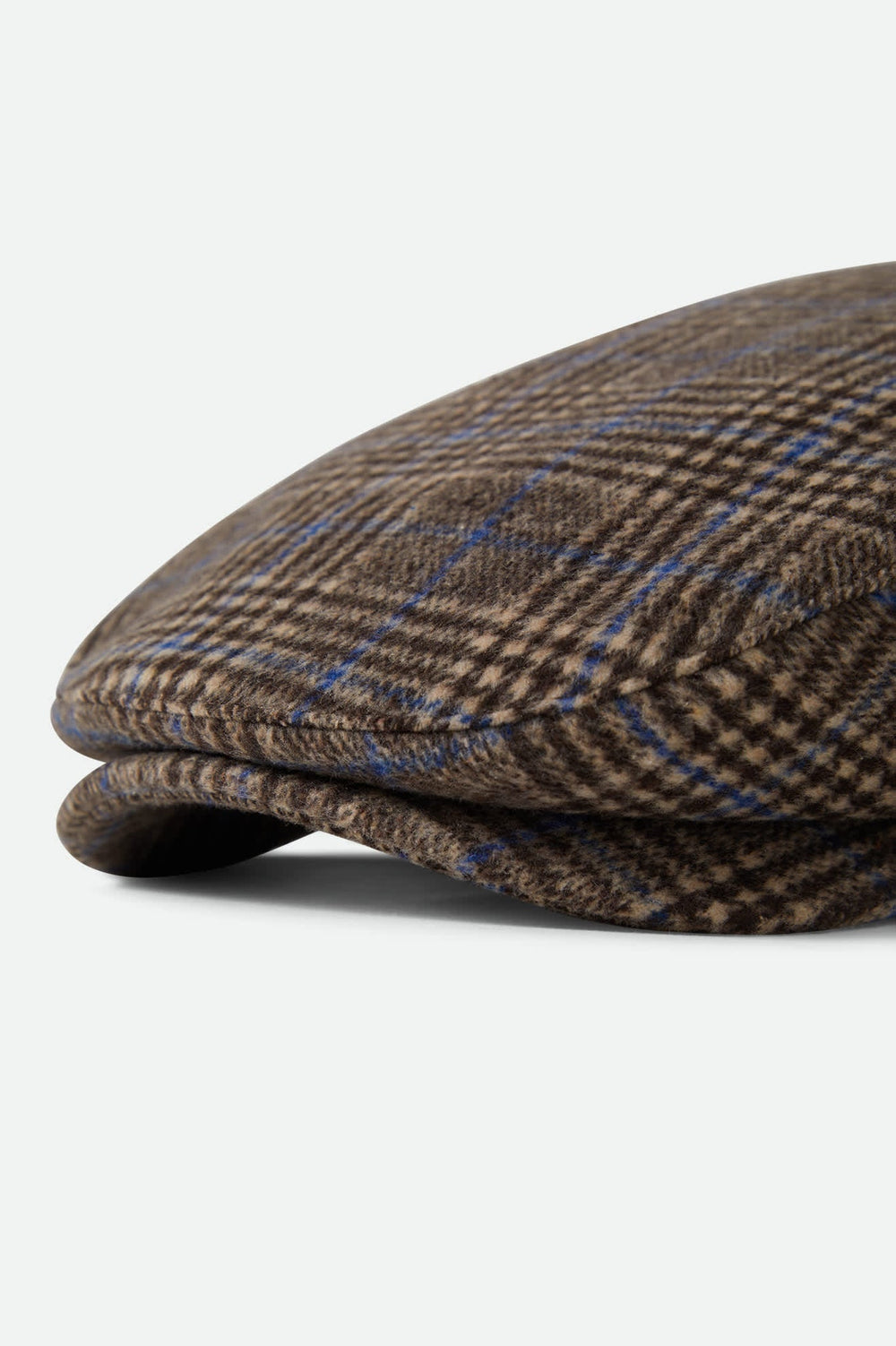 Unisex Barrel Snap Cap in Tan/Light Brown/Royal