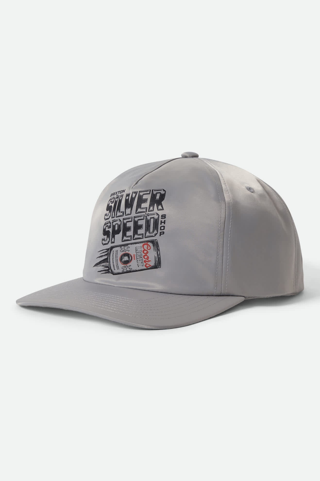 Unisex Coors Light Silver Speed Snapback in Silver