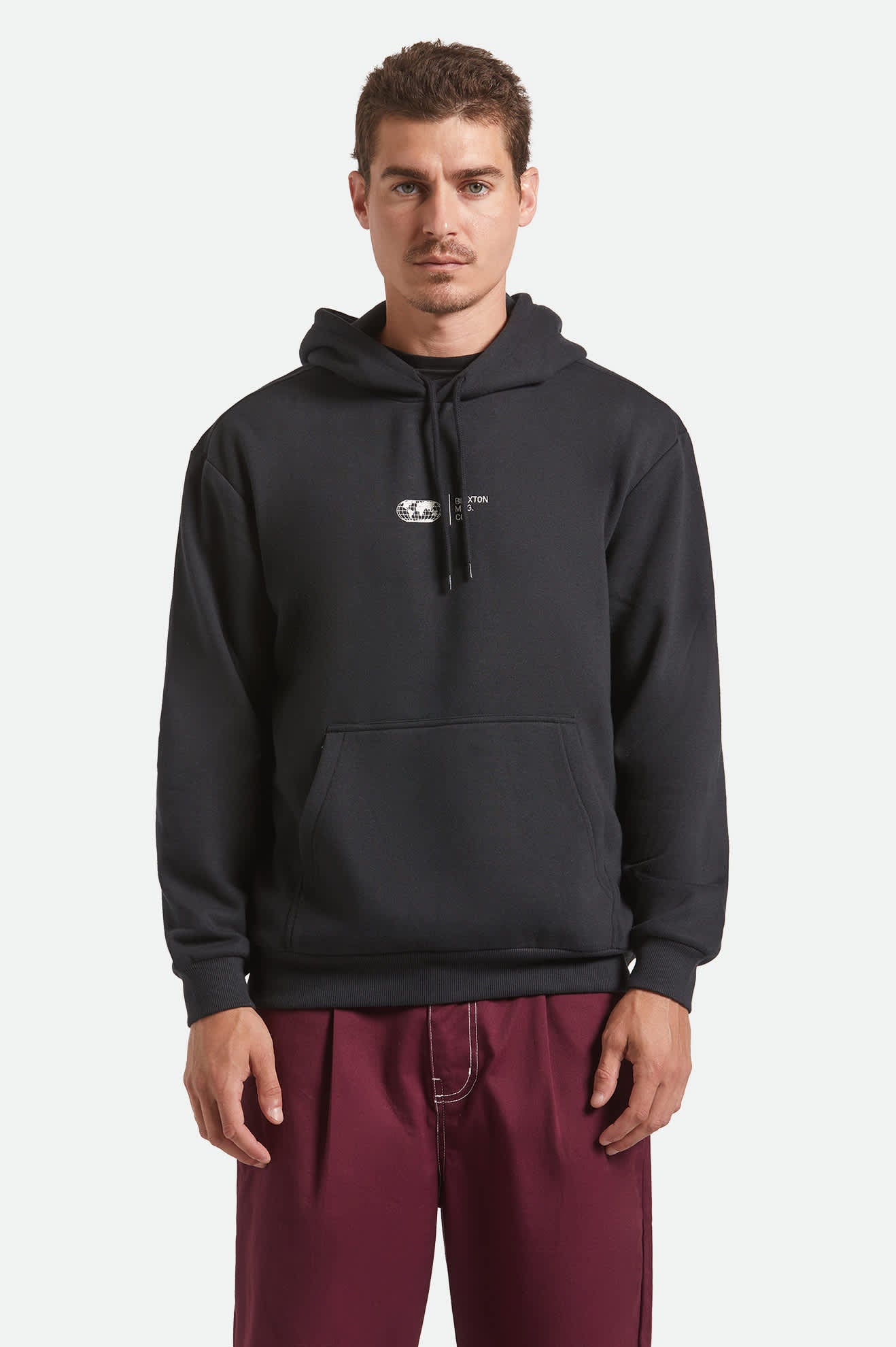 Men's Union Relaxed Hoodie in Black