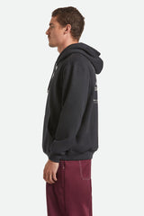 Men's Union Relaxed Hoodie in Black