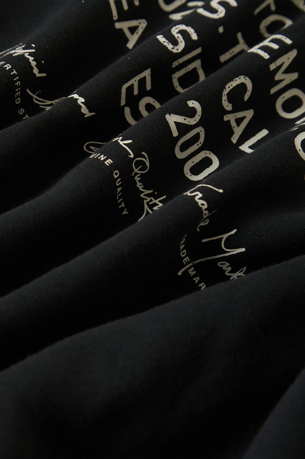 Men's Union Relaxed Hoodie in Black