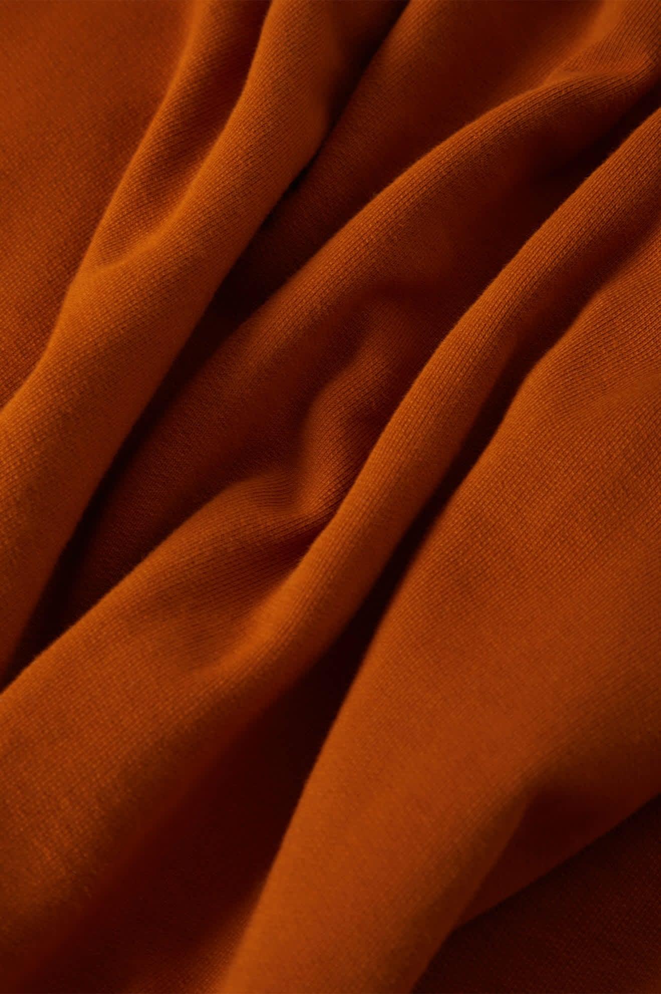 Men's Embroidered Heavyweight Crew in Rustic Caramel