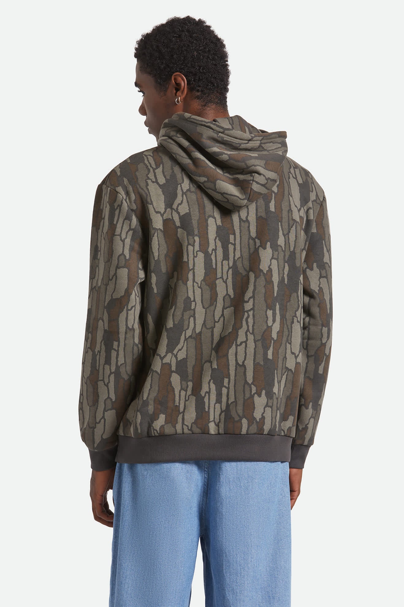 Men's Void Hunter Hoodie in Bark Camo