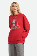 Women's Coors Light Caster Crew in Coors Red