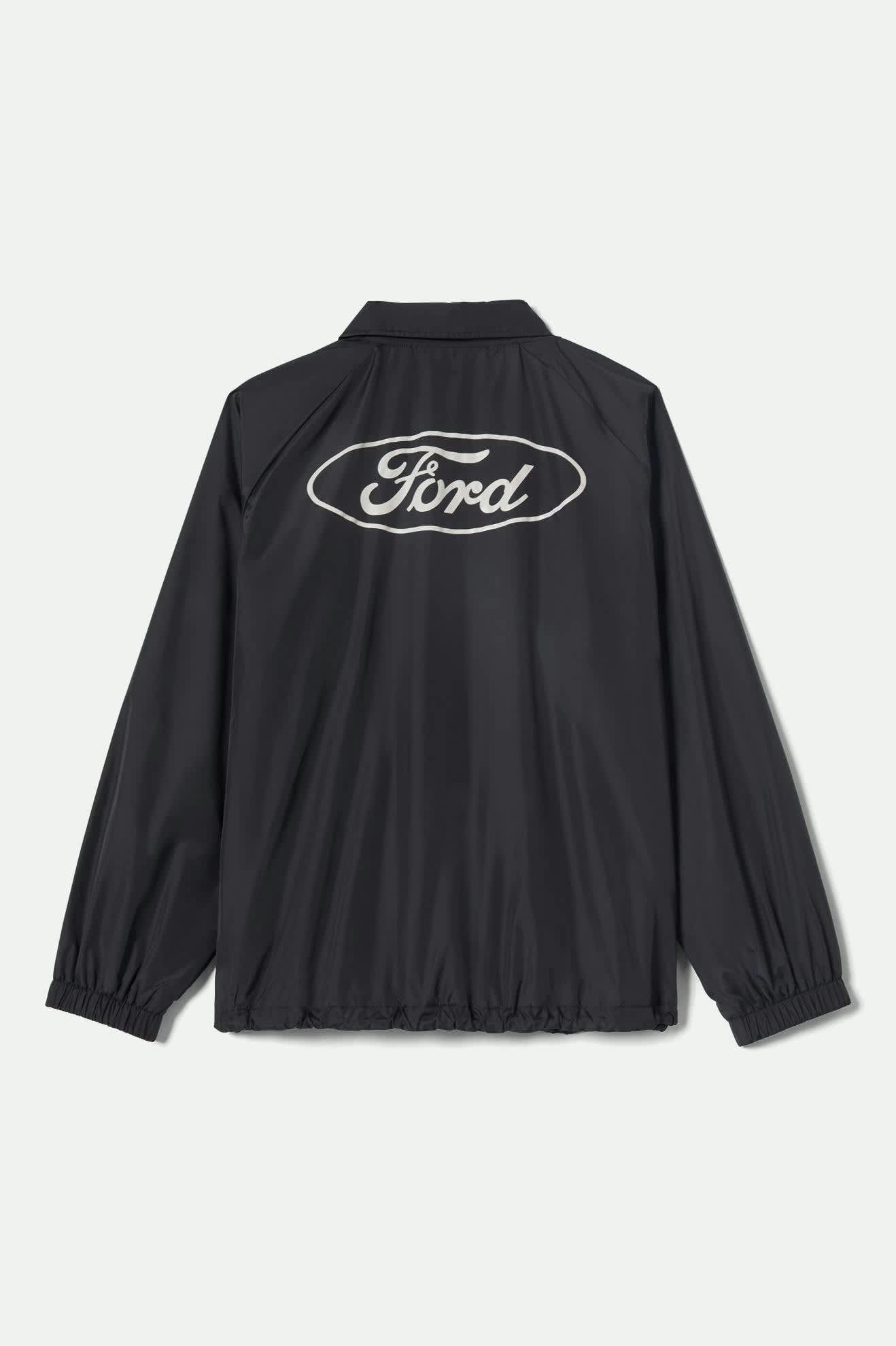 Men's Ford Built Tough Windbreaker in Burnt Rubber