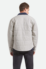 Men's Cass Jacket in Whitecap/Mood Indigo Hickory S