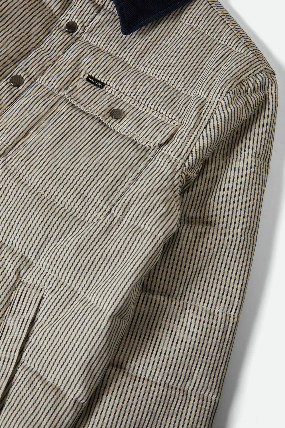 Men's Cass Jacket in Whitecap/Mood Indigo Hickory S