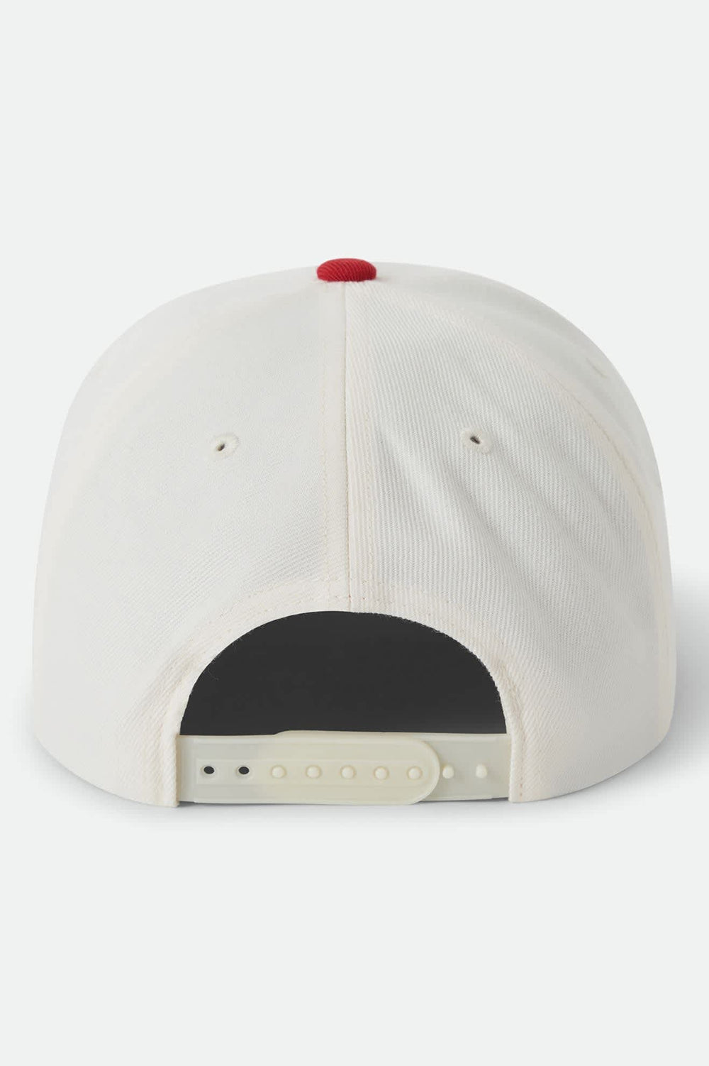 Unisex Linwood Netplus Snapback in Crimson/Off White