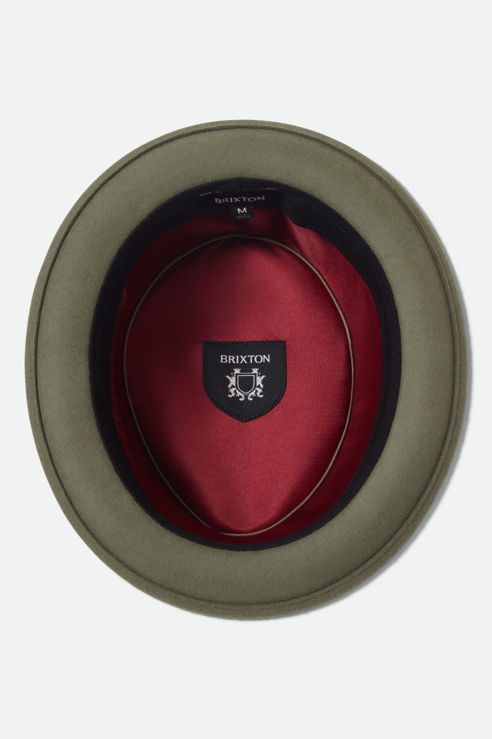 Unisex Stout Pork Pie in Olive Surplus/Bronze