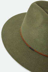 Women's Wesley Fedora in Sea Kelp