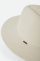 Women's Wesley Fedora in Off White