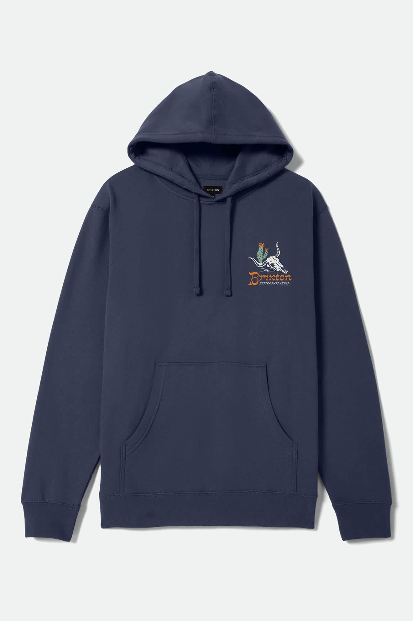 Men's Barren Hoodie in Washed Navy