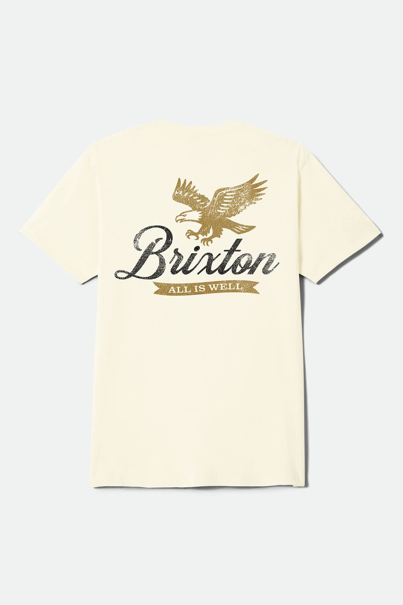 Men's Well Short Sleeve Standard T-Shirt in Cream