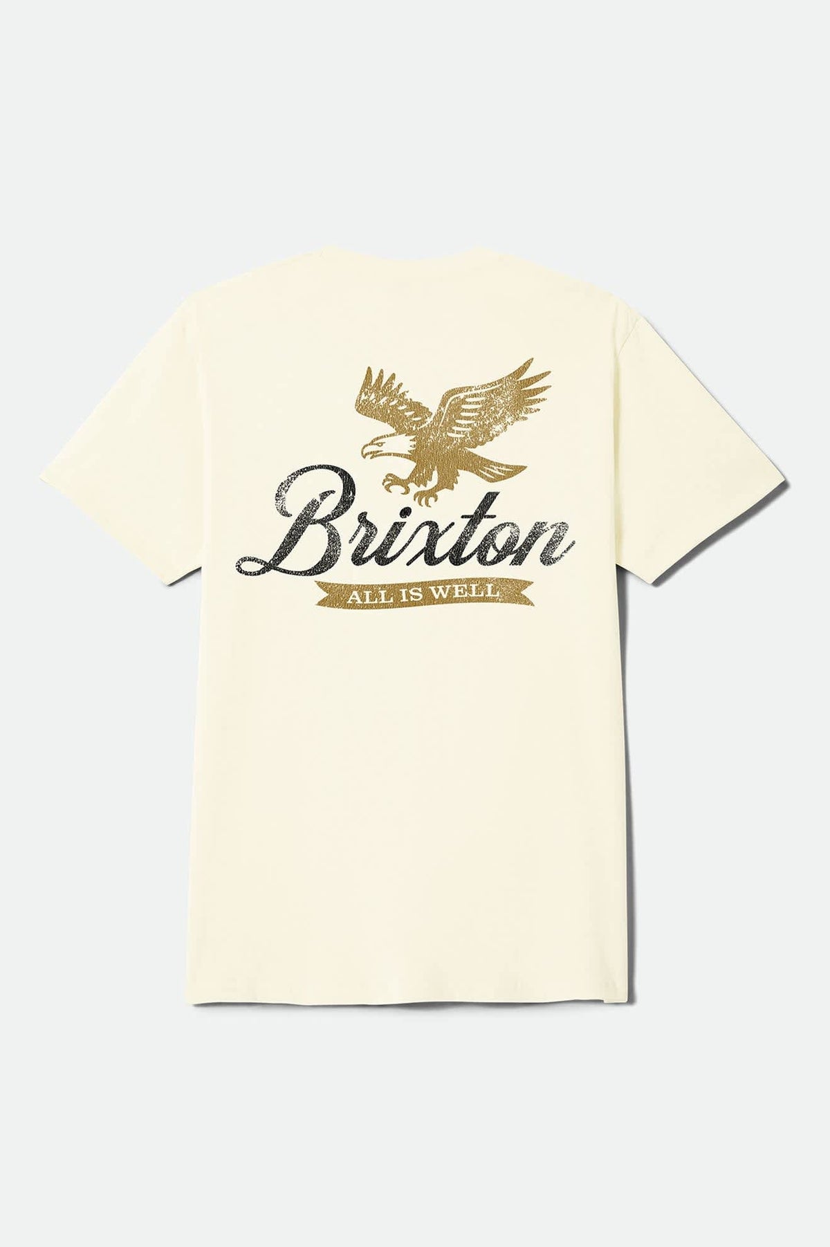 Men's Well Short Sleeve Standard T-Shirt in Cream