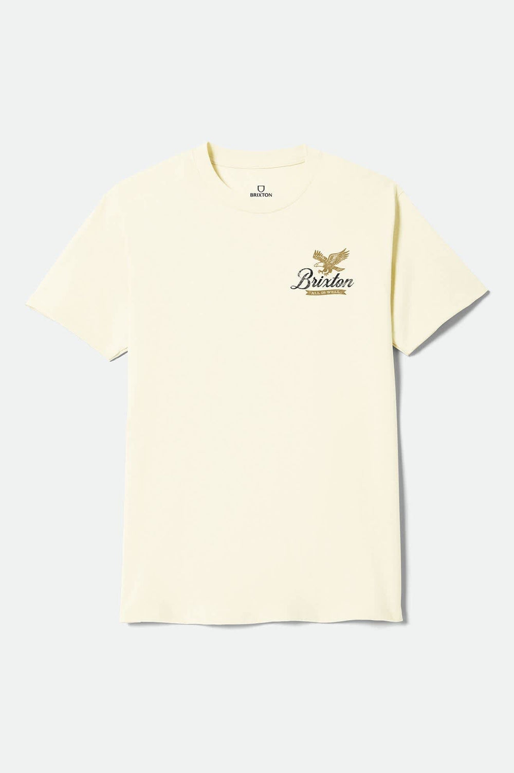Men's Well Short Sleeve Standard T-Shirt in Cream