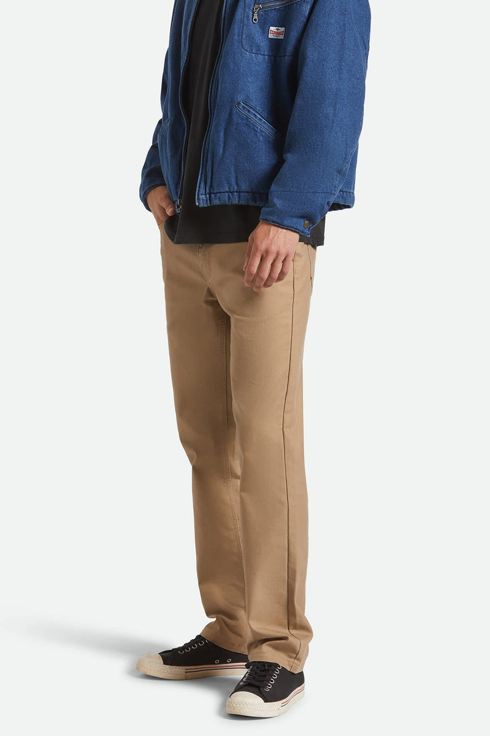 Men's Builders 5 Pocket Stretch Pant in Khaki