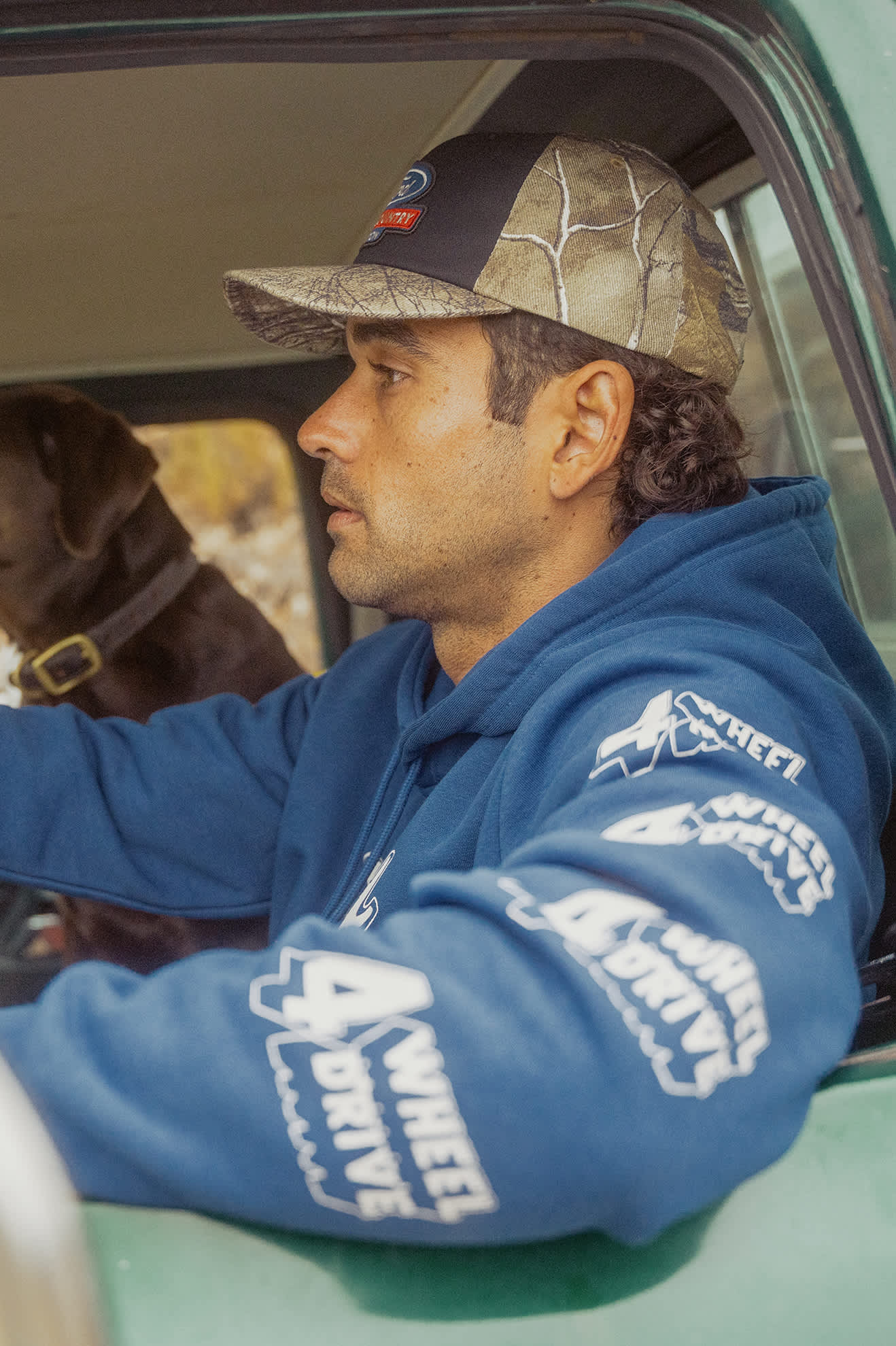 Unisex Ford Truck Country Snapback in Burnt Rubber/Camo