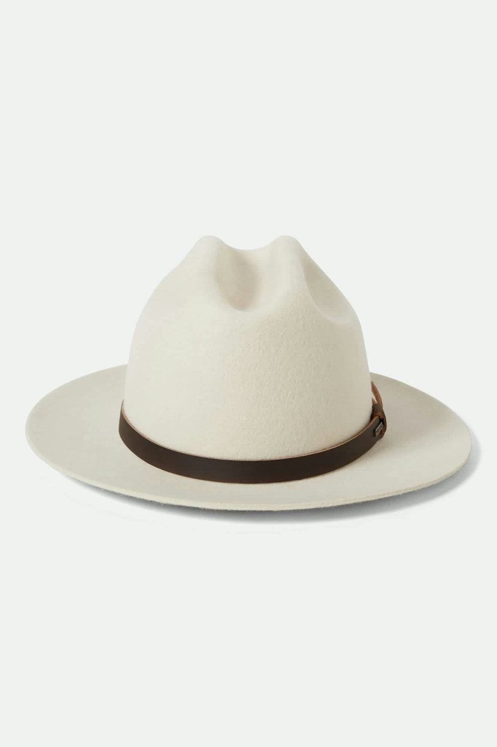 Unisex Hitch Ranch Fedora in Off White