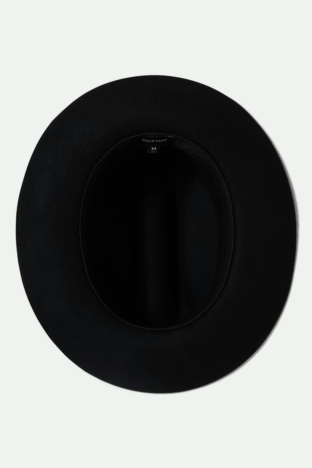 Unisex Hitch Ranch Fedora in Black/Black