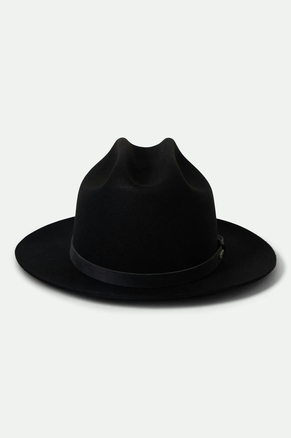 Unisex Hitch Ranch Fedora in Black/Black