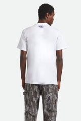 Men's Ford Truck Country Short Sleeve Standard T-Shirt in Wimbledon White