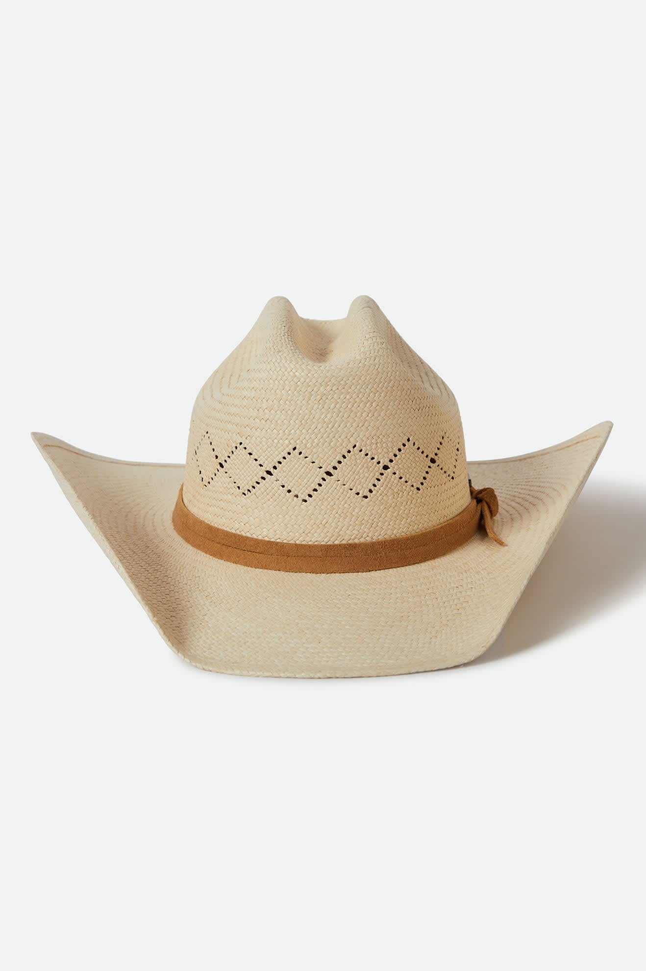 Unisex Laredo Panama Straw Cowboy Hat in Catalina Sand